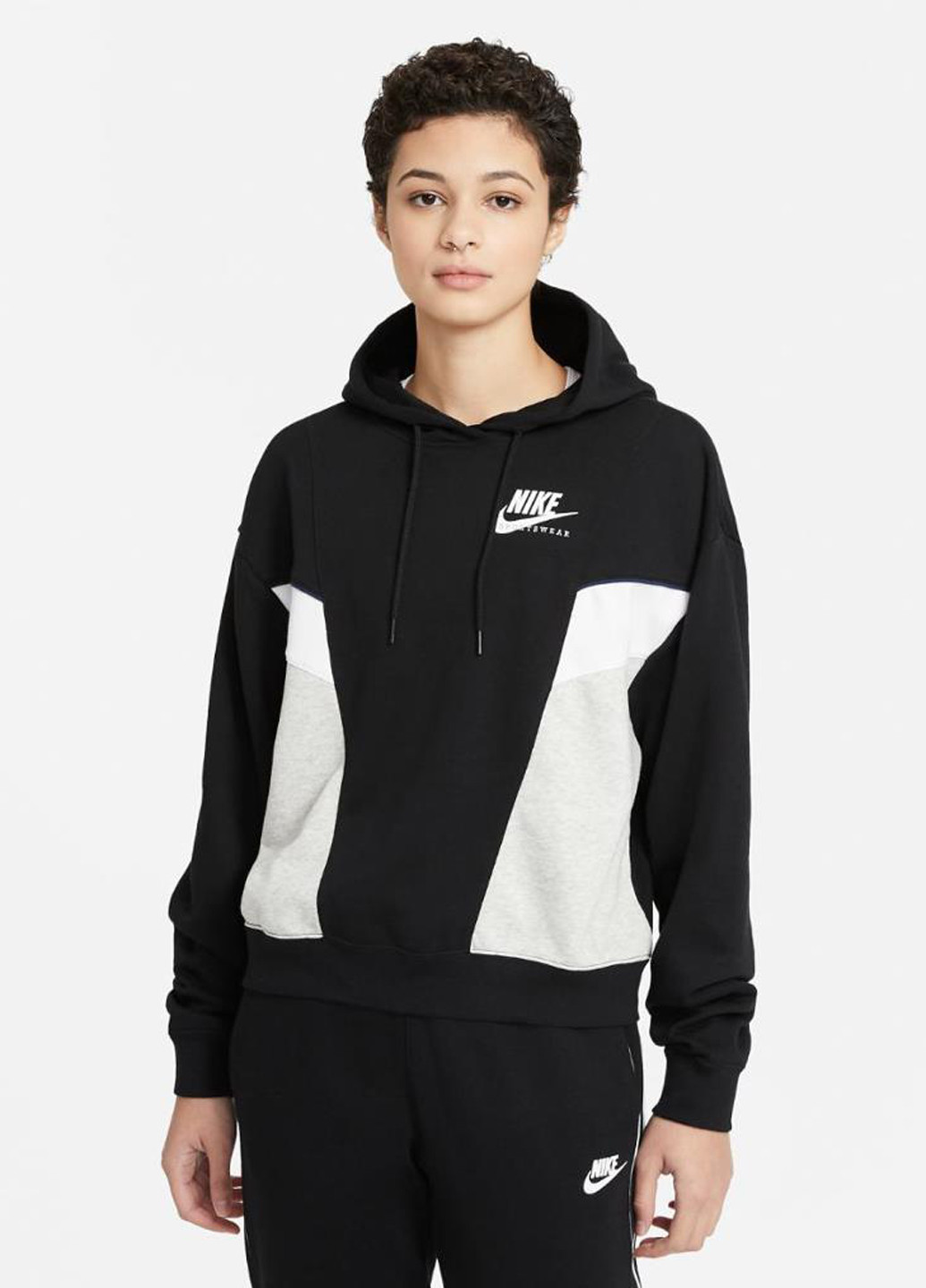Худи CZ8604-010 Nike W NSW HERITAGE HOODIE FLC (321979980)