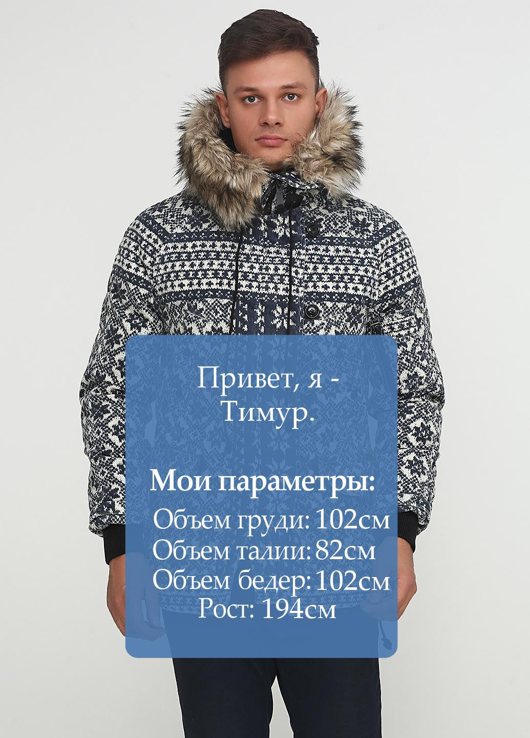Комбінована зимня куртка Ralph Lauren