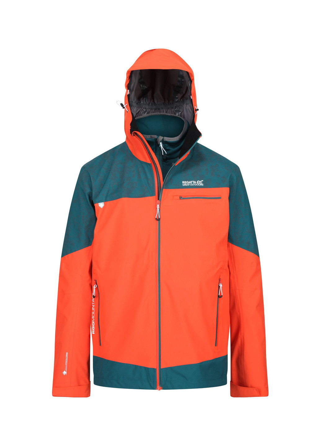 Оранжевая демисезонная куртка 3 в 1 Regatta