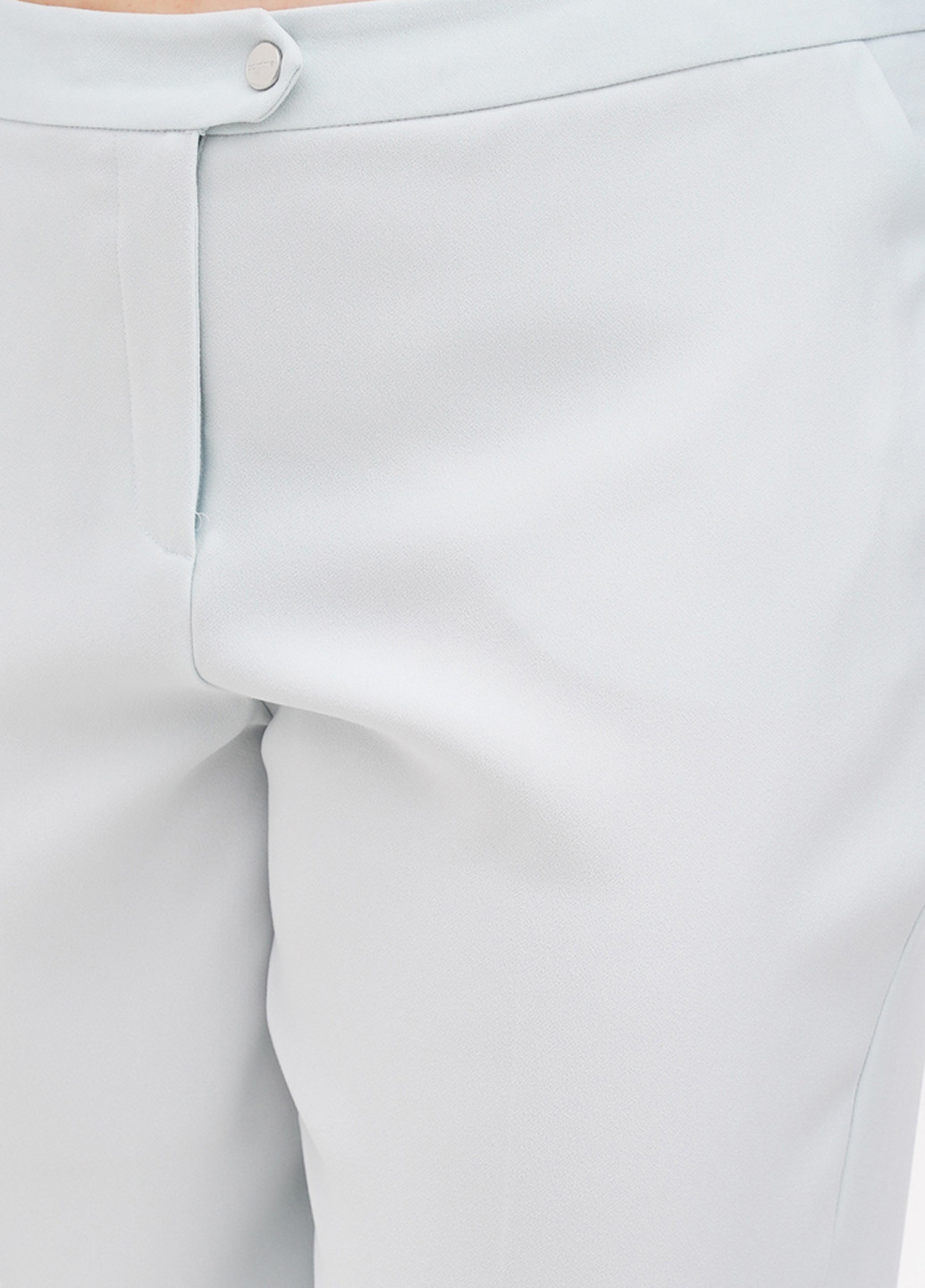 Бирюзовые кэжуал летние зауженные брюки Comma