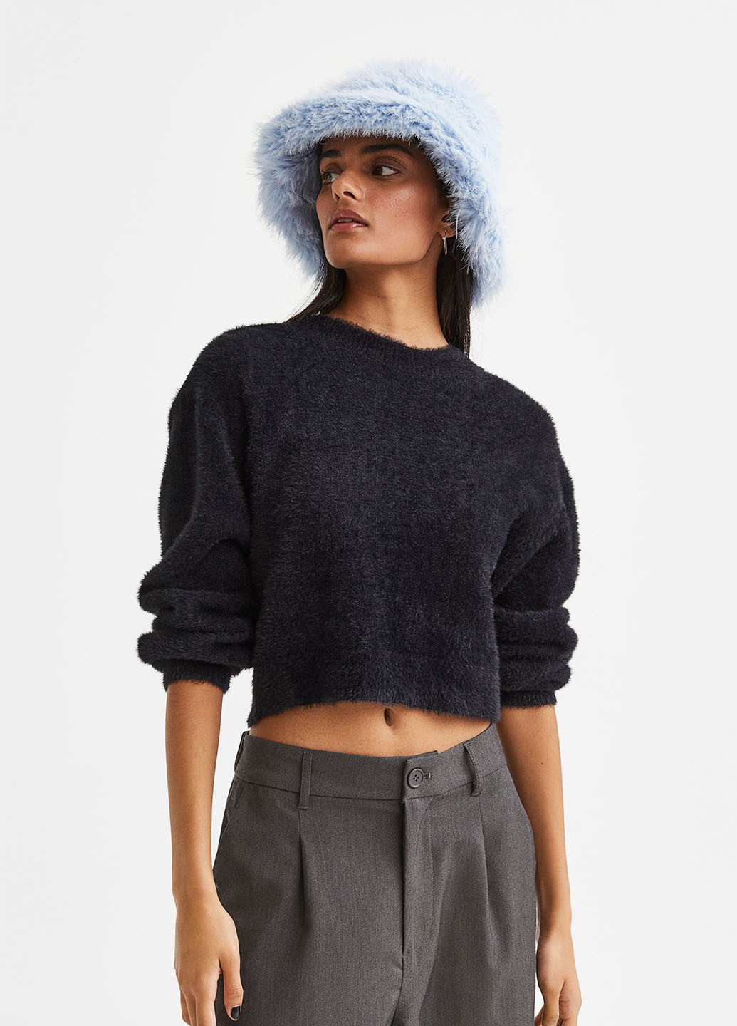 Чорний демісезонний светр джемпер H&M