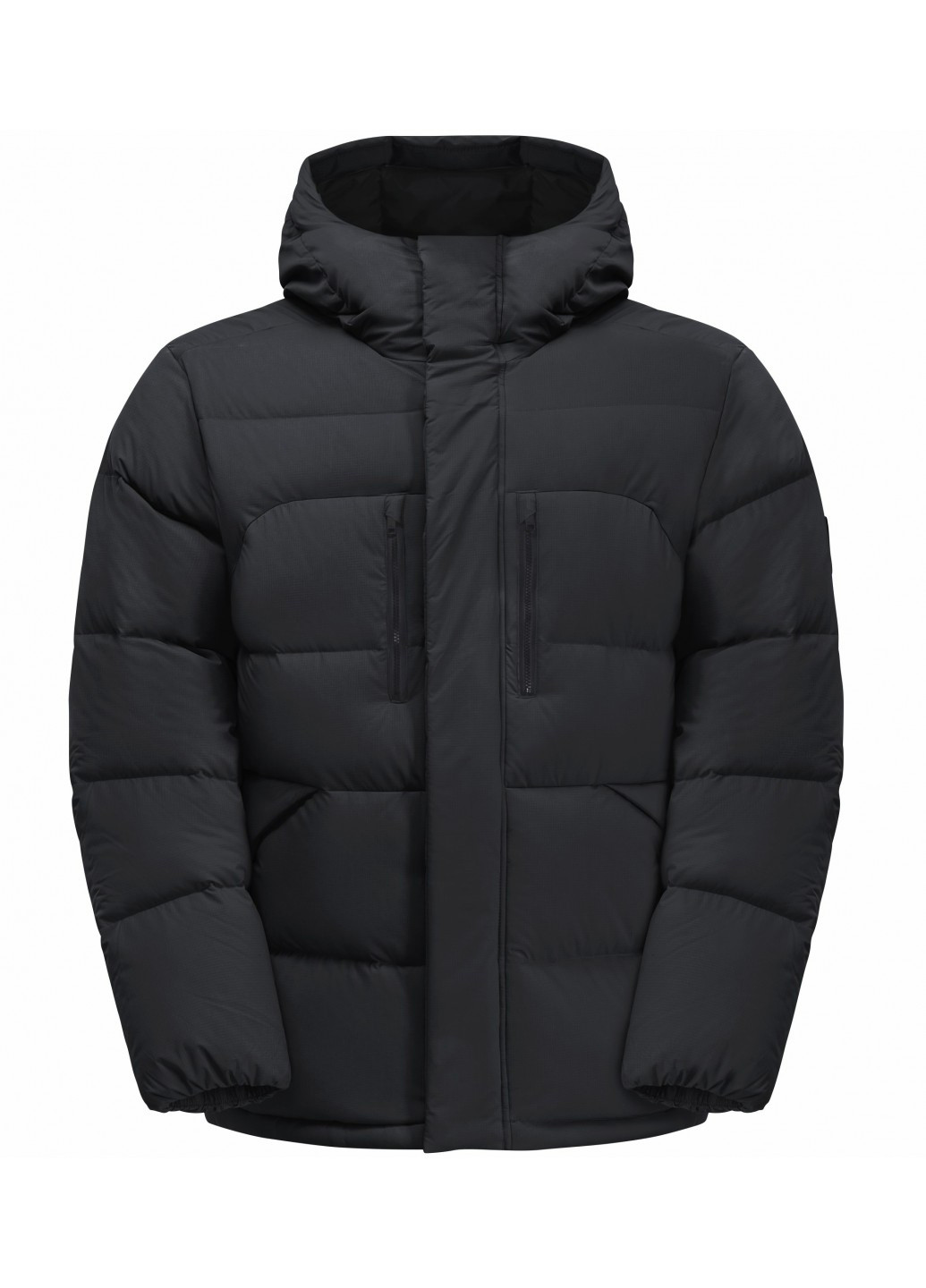 Сірий зимній Пуховик Jack Wolfskin