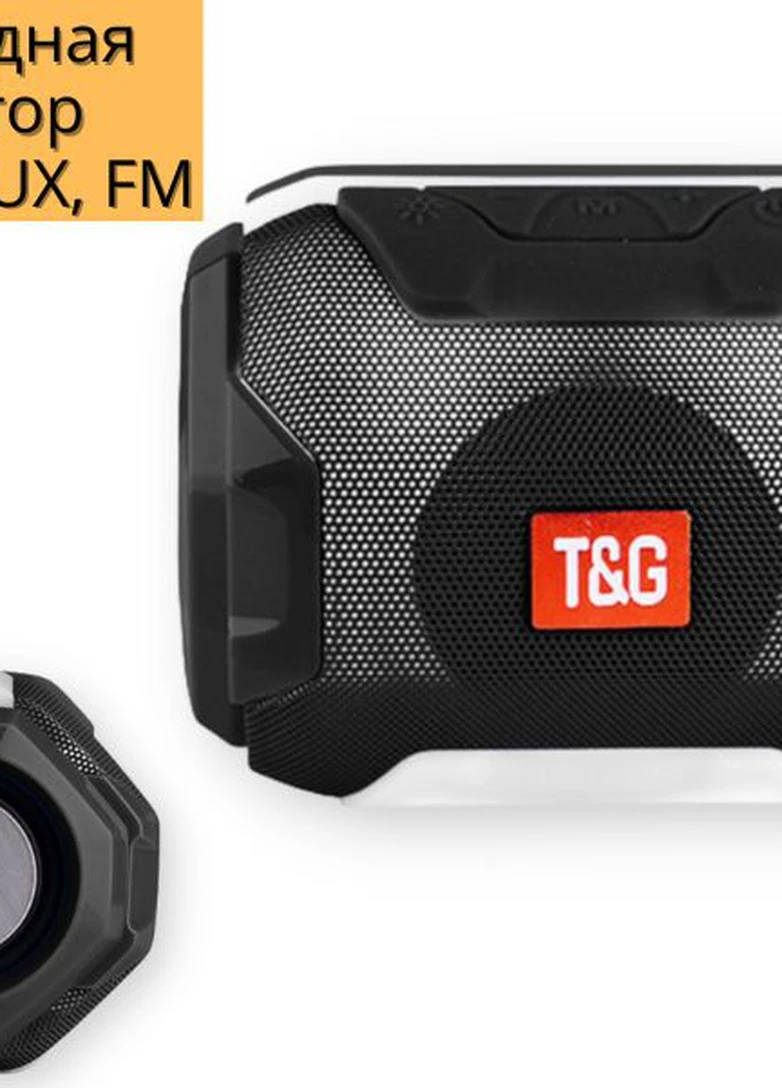 Портативна колонка TG 162 5Вт USB, AUX, Bluetooth чорна (JBLTG162) JBL (253565881)
