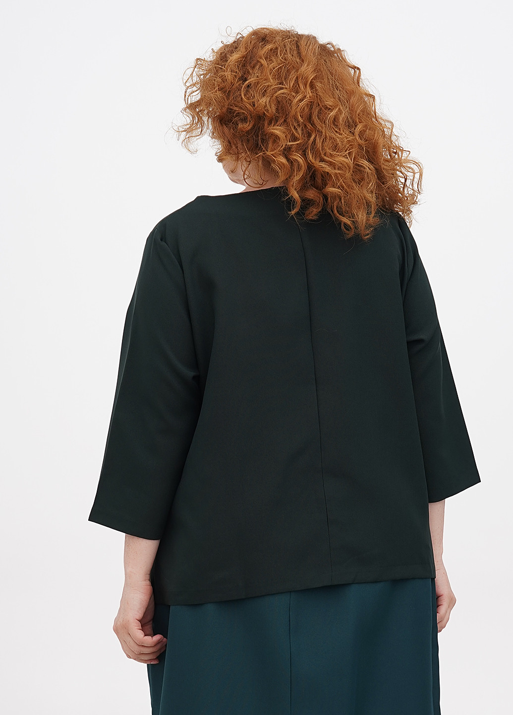 Темно-зелёная блуза Laura Bettini