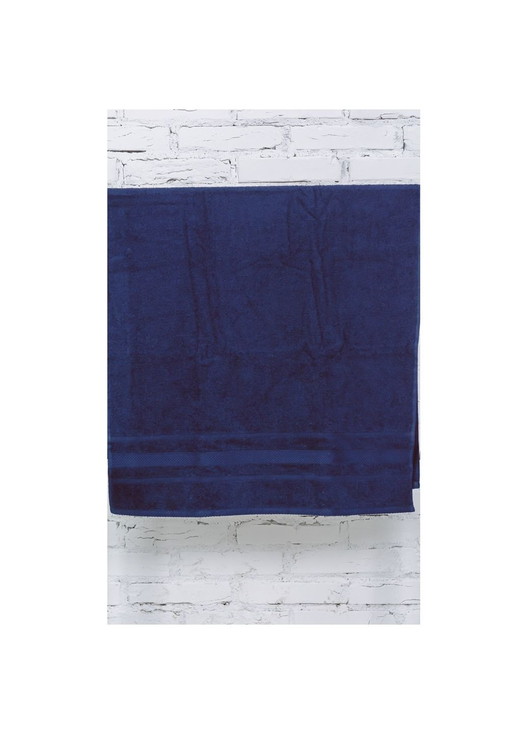Mirson полотенце банное №5003 softness darkblue 100x150 см (2200003181210) темно-синий производство - Украина