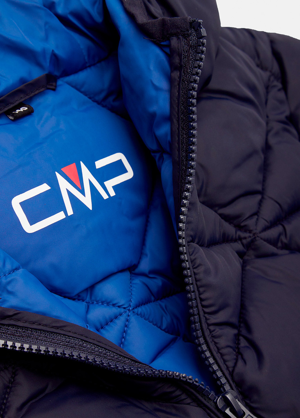Темно-синяя зимняя куртка CMP KID G COAT FIX HOOD