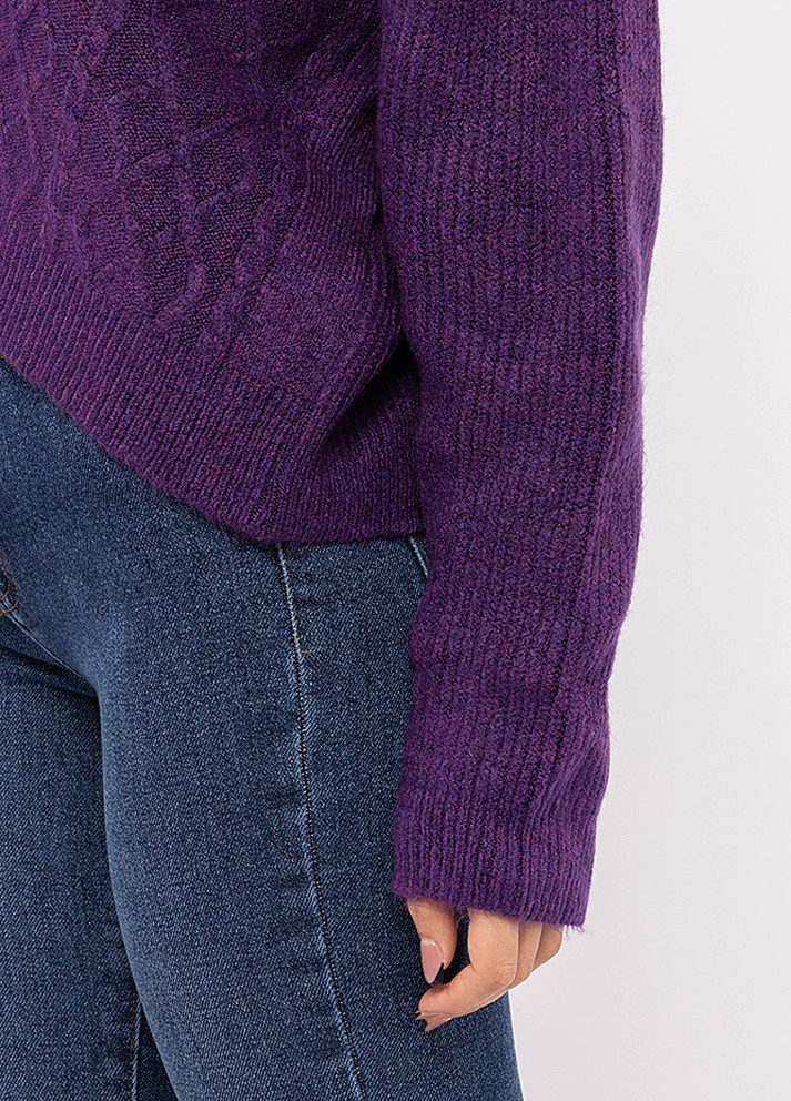 Фіолетовий демісезонний пуловер one size Yuki