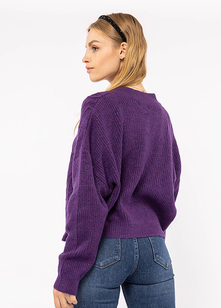 Фиолетовый демисезонный пуловер one size Yuki