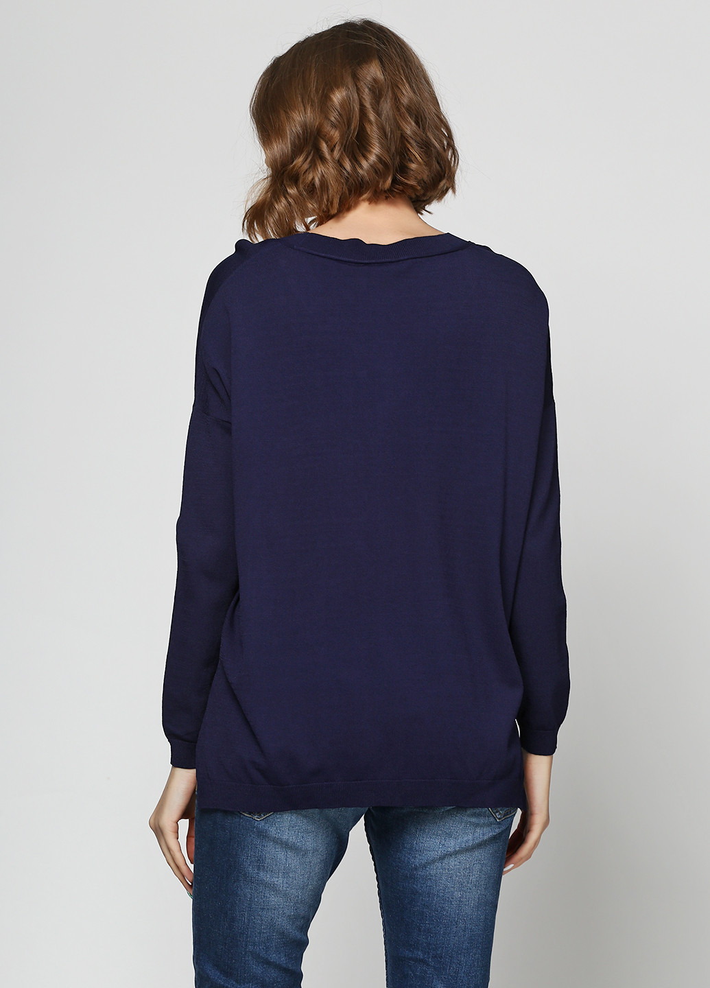 Синий демисезонный пуловер пуловер Asos