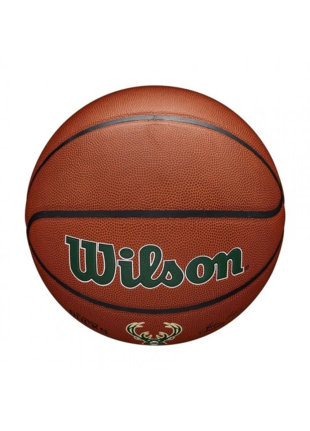 М'яч баскетбольний NBA Team Alliance Bskt Mil Bucks размер 7 Amber (WTB3100XBMIL) Wilson (253678304)