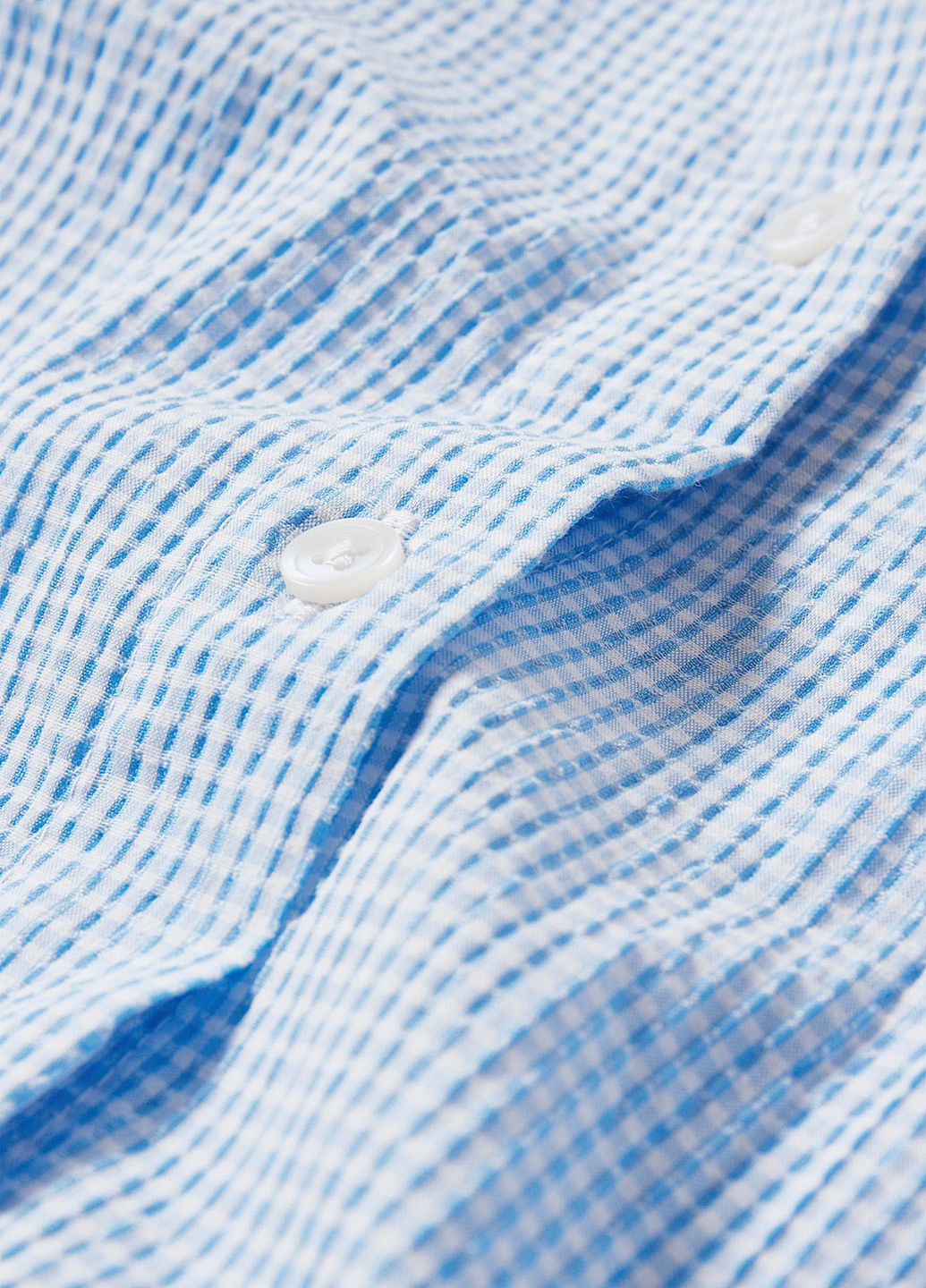 Голубой кэжуал рубашка однотонная C&A