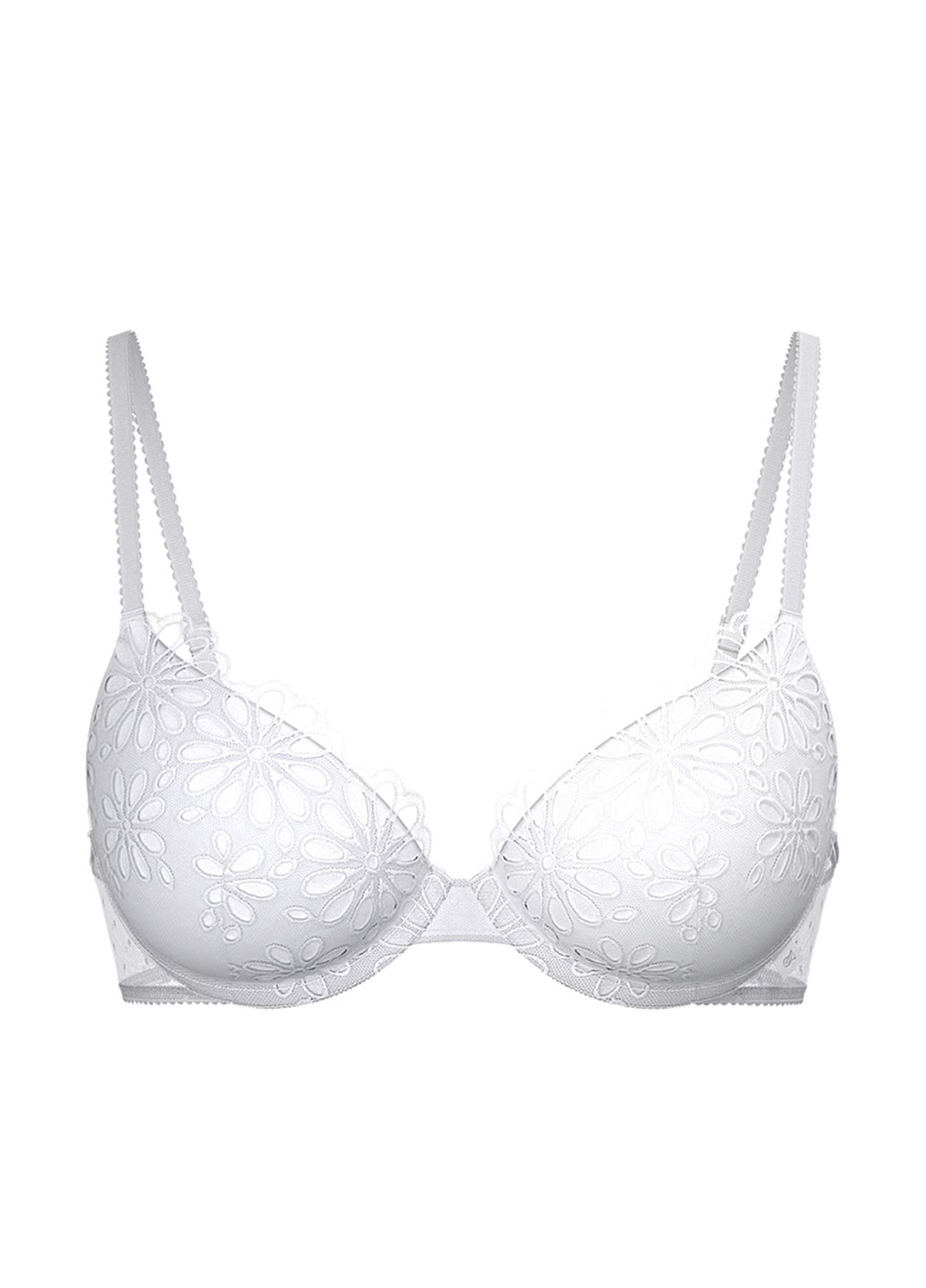 Белый демисезонный комплект (бюст, трусики) Victoria's Secret