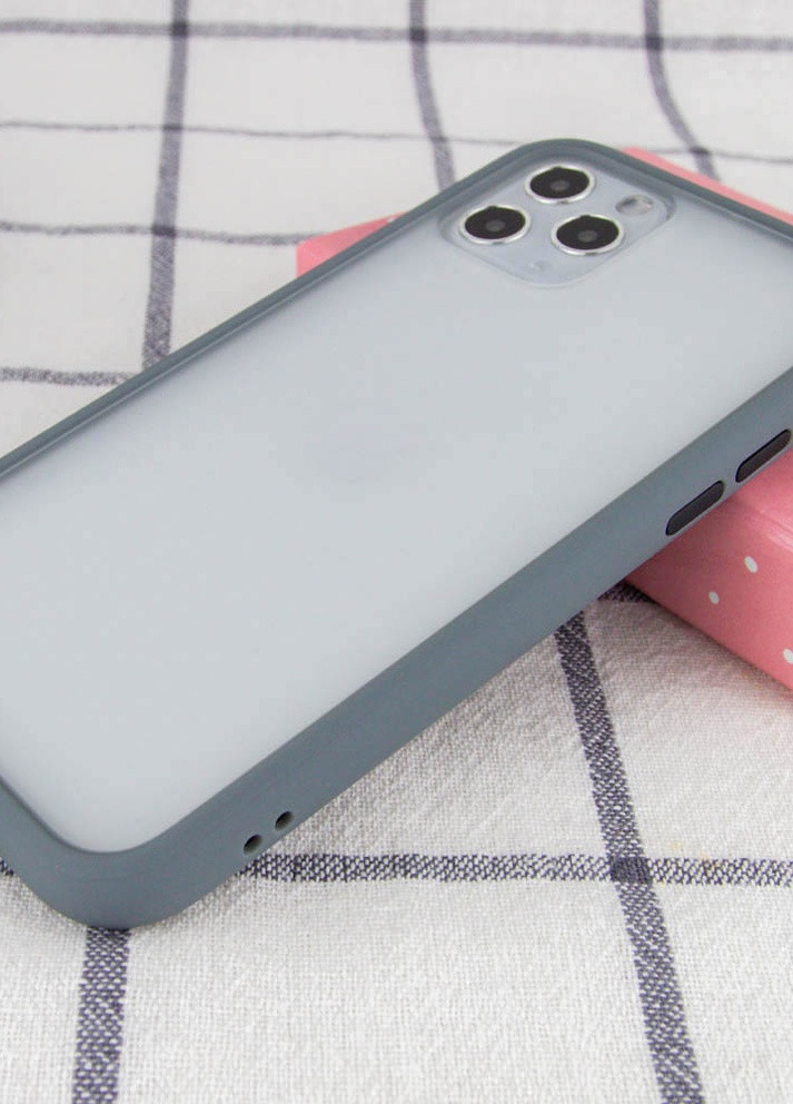 TPU + PC чохол Maxshield для Apple iPhone 11 Pro (5.8 ') Сірий (is_00000031763_10) LikGus (229726261)