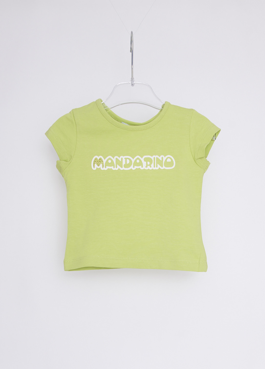 Салатова літня футболка Mandarino