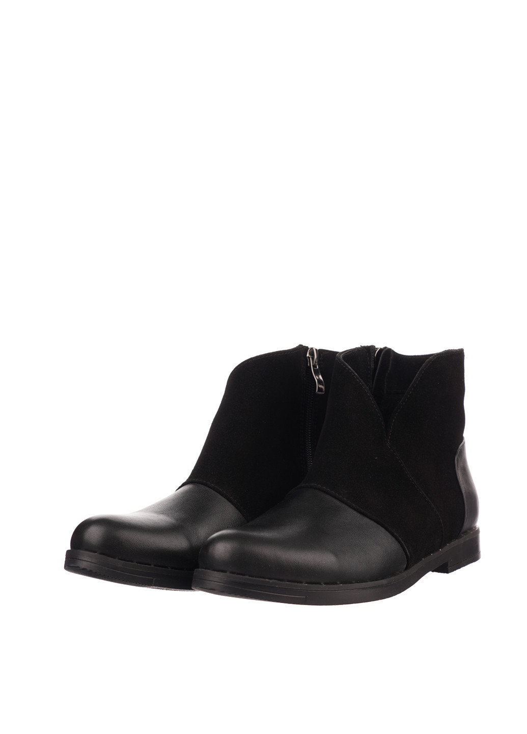 Осенние ботинки No Brand без декора из натуральной замши