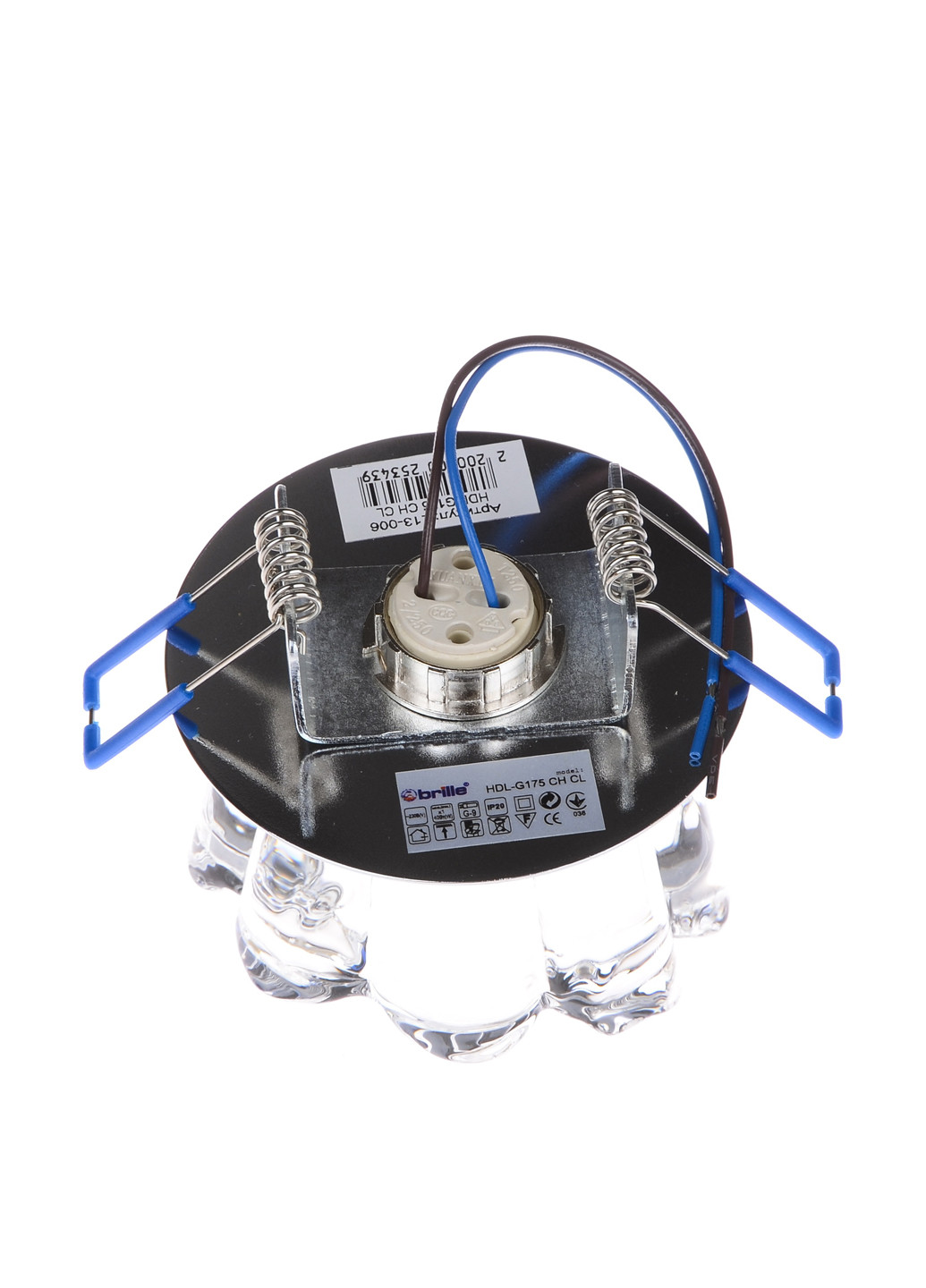 Светильник точечный, 80х100 мм Brille (129870633)