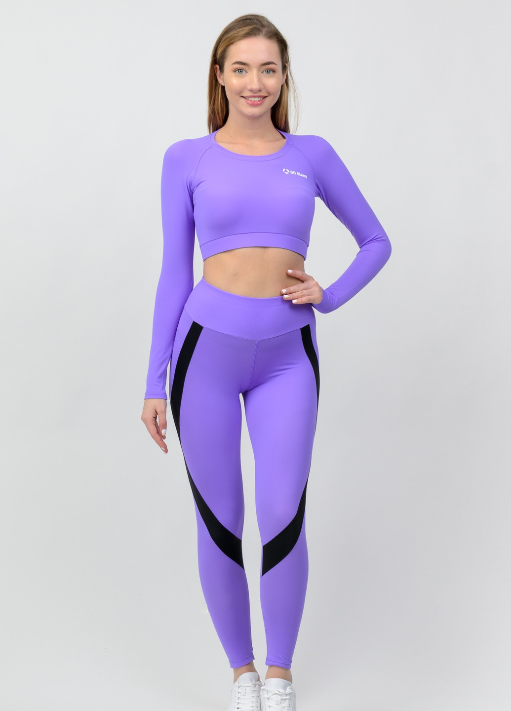 Женский спортивный костюм (комплект: рашгард + леггинсы) для занятий спортом GF SPORT (206650254)