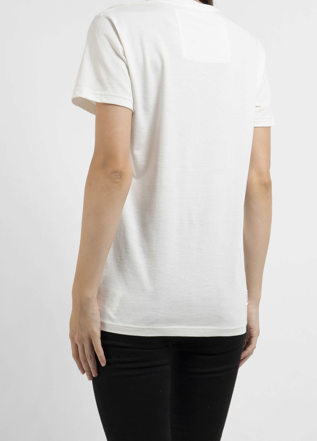 Молочная всесезон белая футболка с принтом formentera Ko Samui
