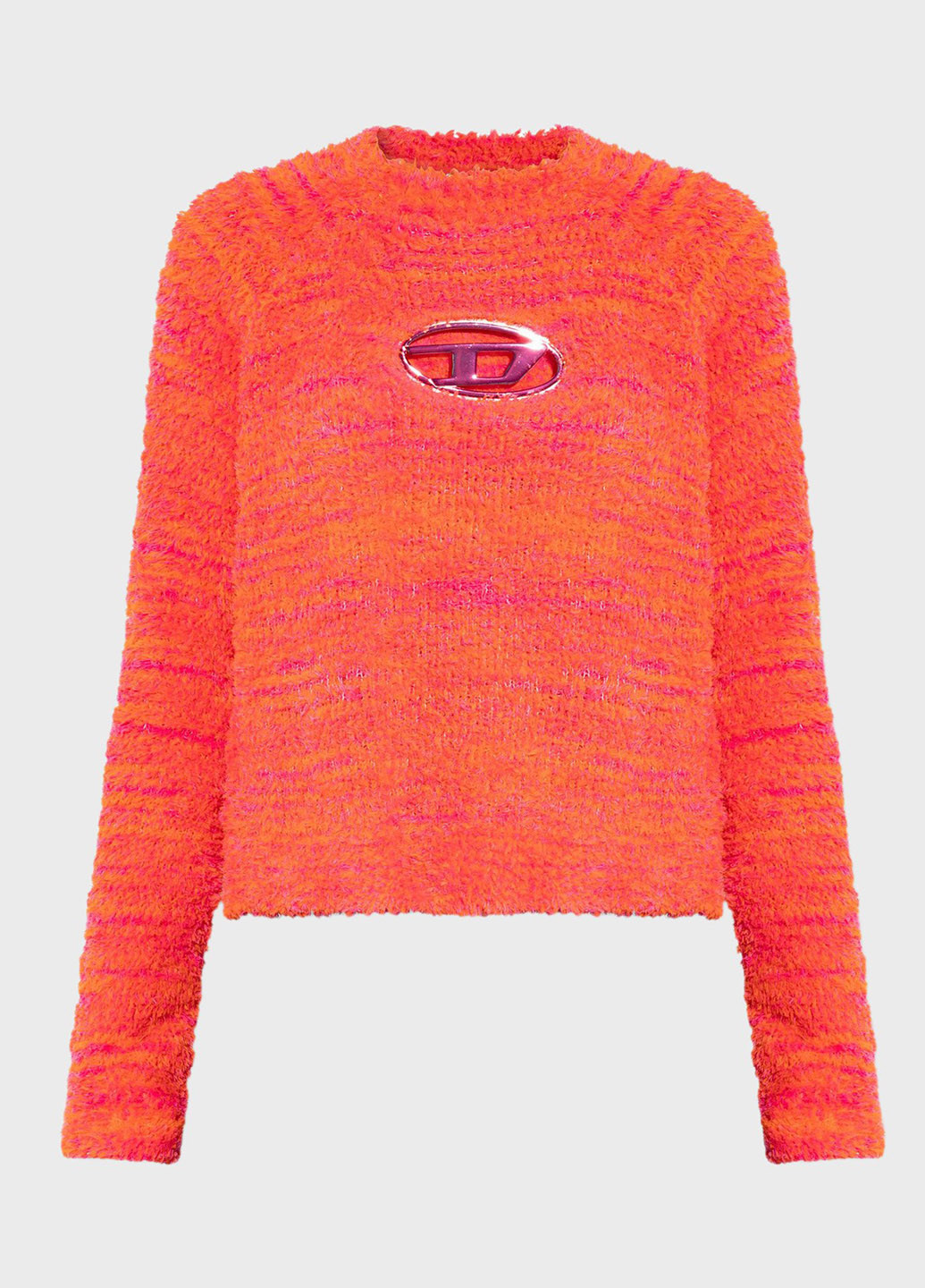 Помаранчево-червоний зимовий джемпер джемпер Diesel