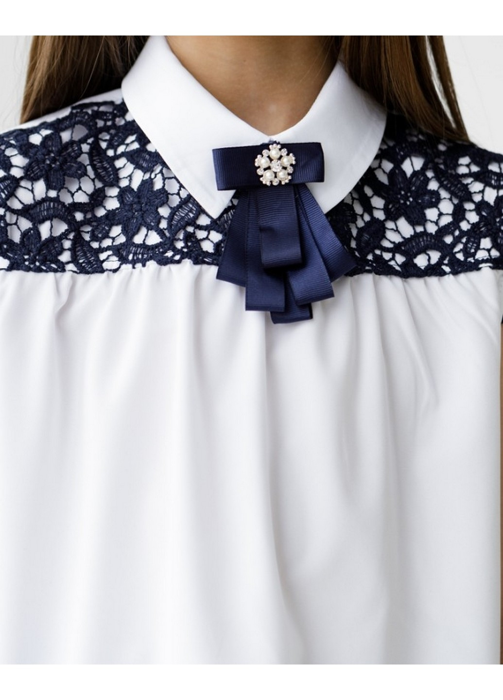 Блузка з коротким рукавом для дівчинки Tair (231937959)
