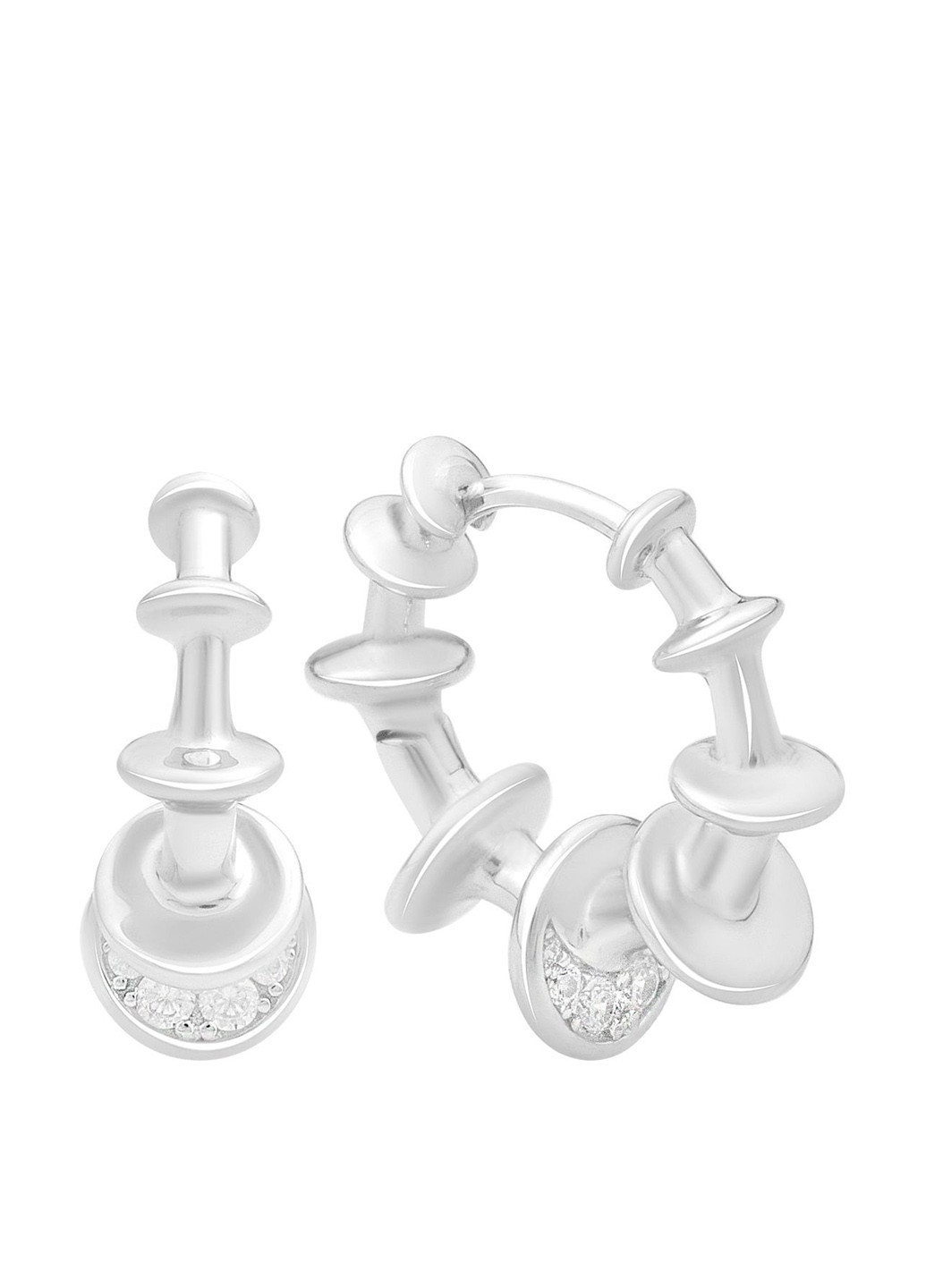 Сережки Silver Flame (369649072)