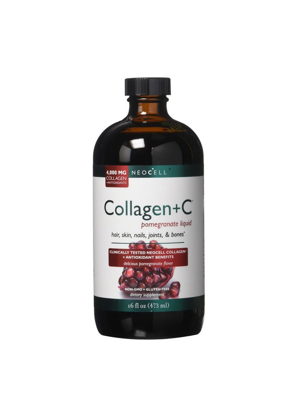 Жидкий Коллаген Collagen+C pomegranate liquid (473 мл) неоселл Neocell (255408760)
