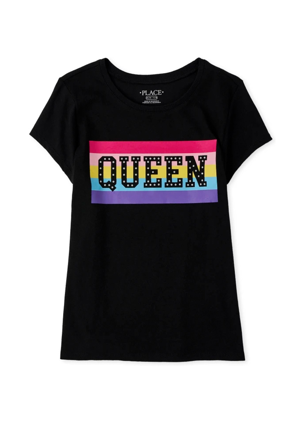 Черная летняя футболка The Children's Place