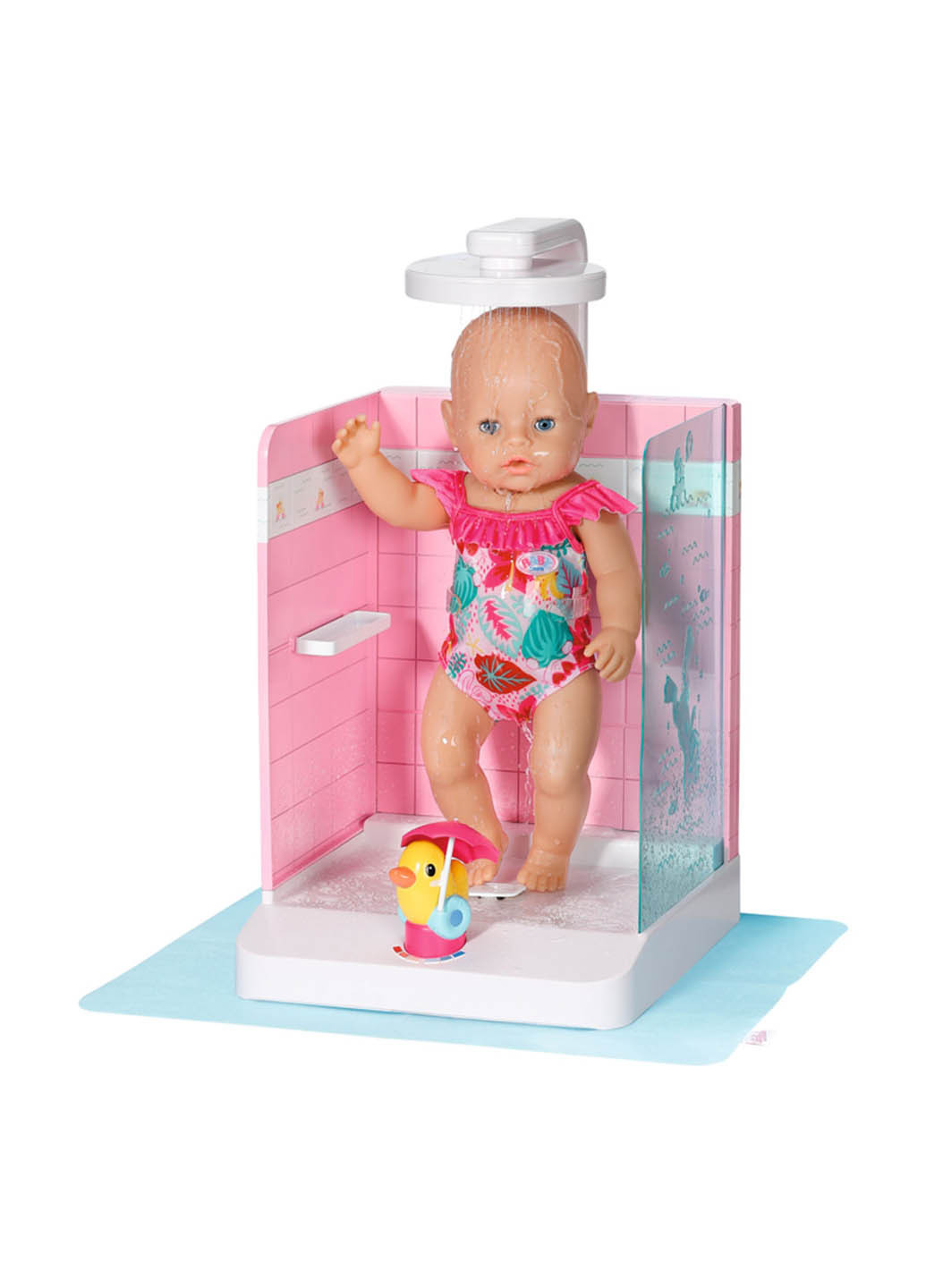Душевая кабинка для куклы Купаемся с уточкой, 25x20x39 см BABY born (253483814)