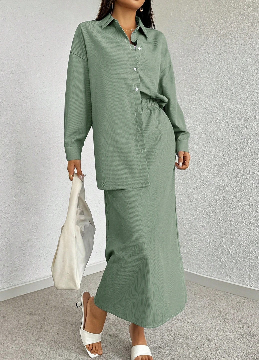 Костюм (рубашка, юбка) SHEIN (316740044)