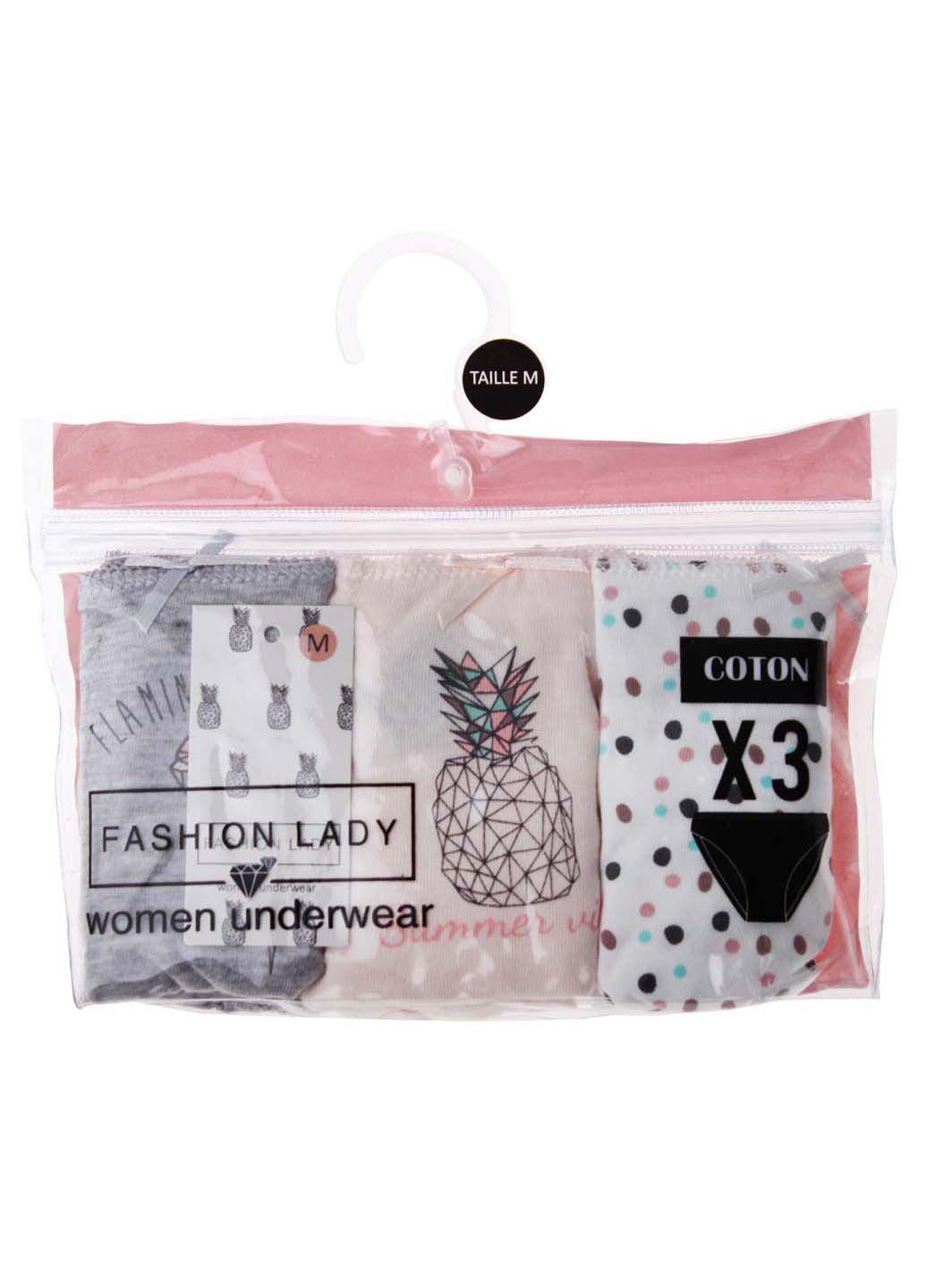 Трусики Fashion Lady Slip F 3-pack (254007323)