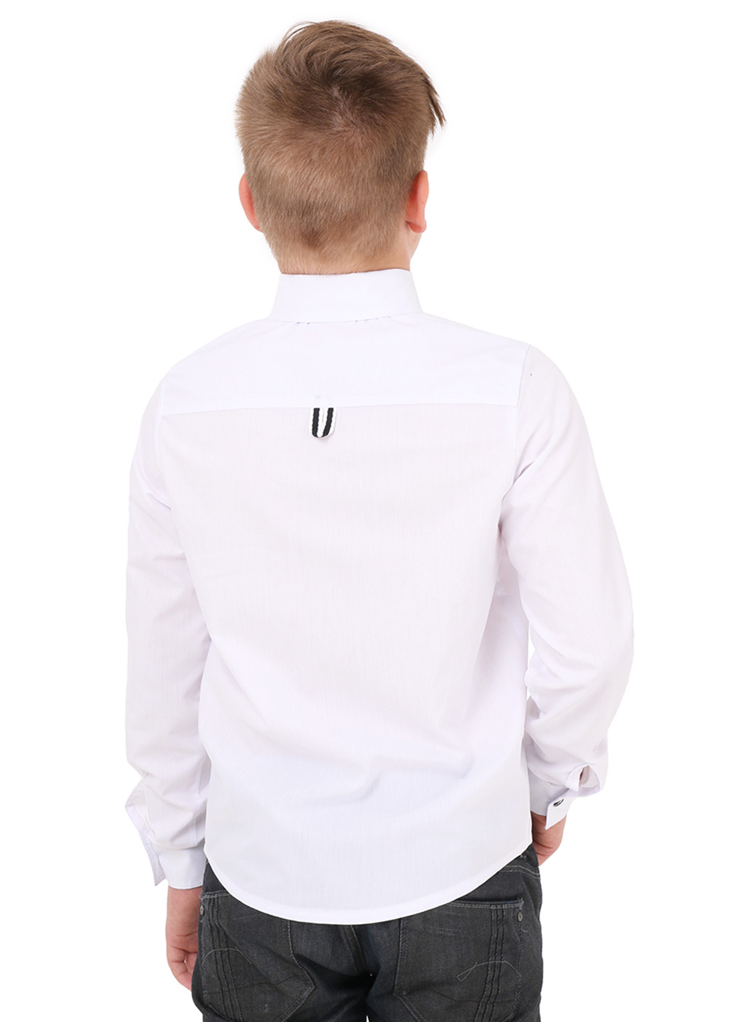 Белая классическая рубашка Timbo с длинным рукавом