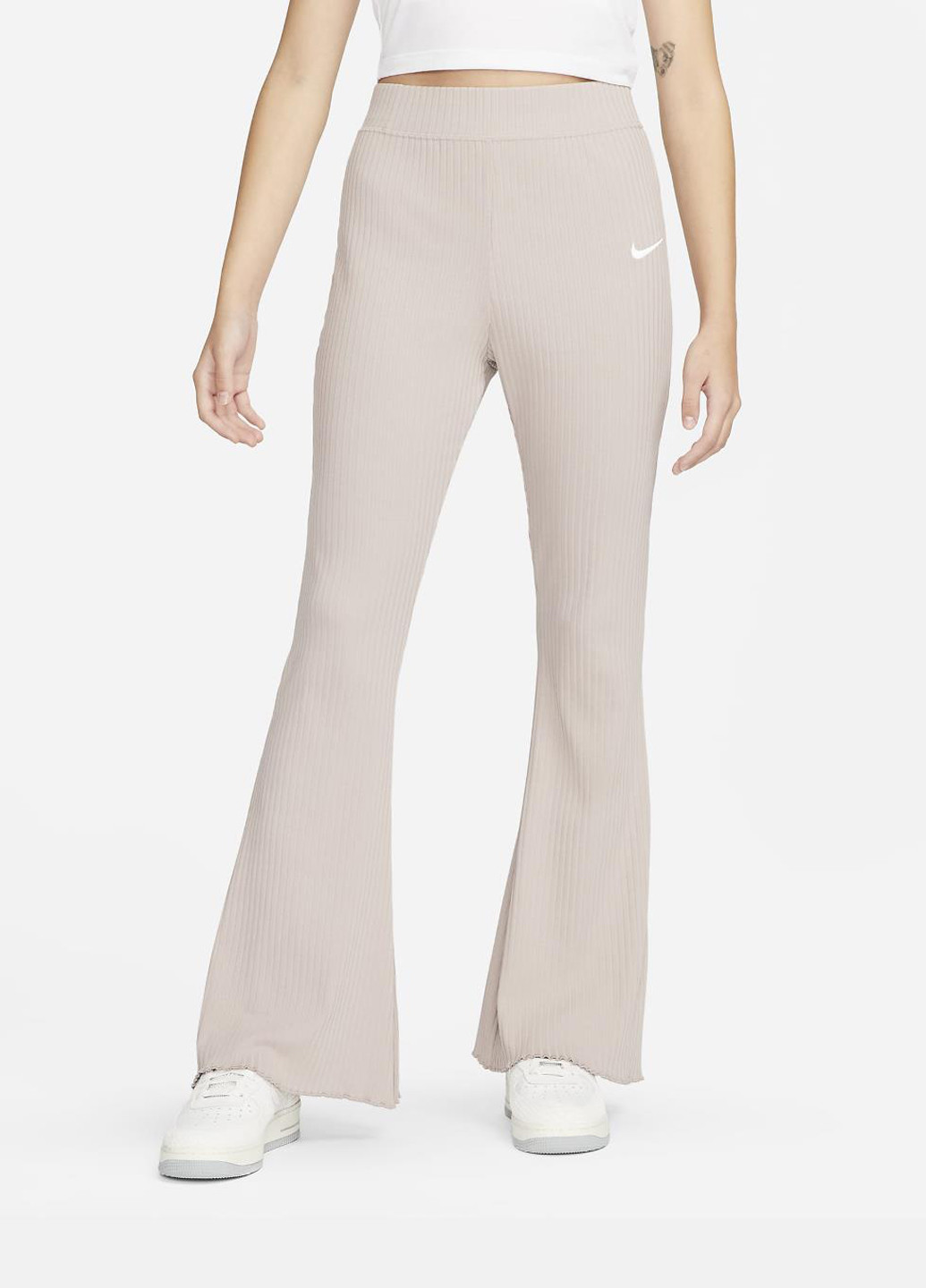 Штани DV7868-272 Nike Sportswear Women's High-Waisted Ribbed Jersey Pants (319353154)