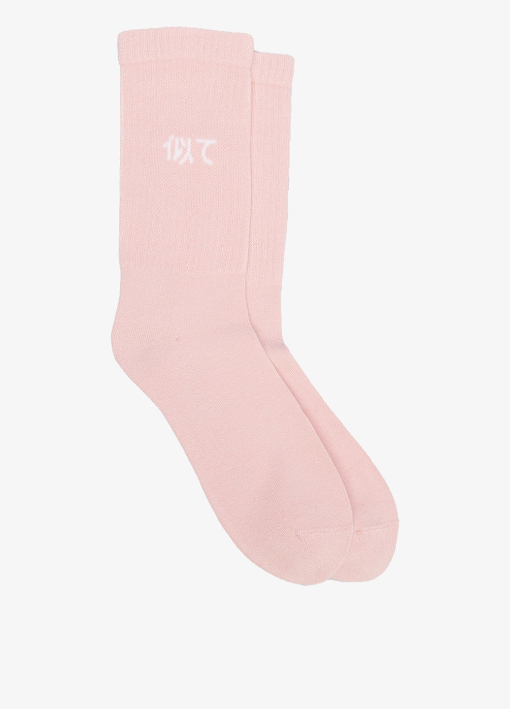 Світло-рожеві шкарпетки UNITED4 написи (329058598)