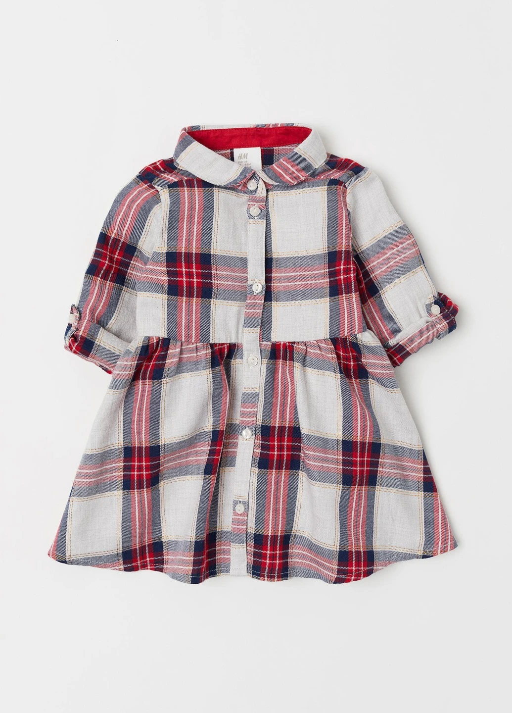 Червона сукня демісезон,червоний-бежевий, H&M (256668612)