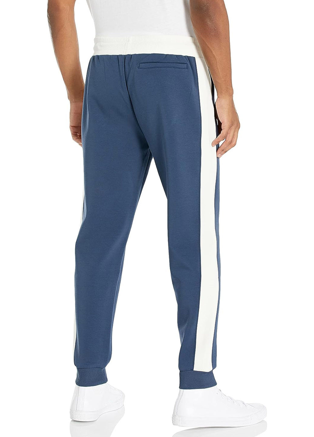 Синие спортивные демисезонные джоггеры брюки Guess