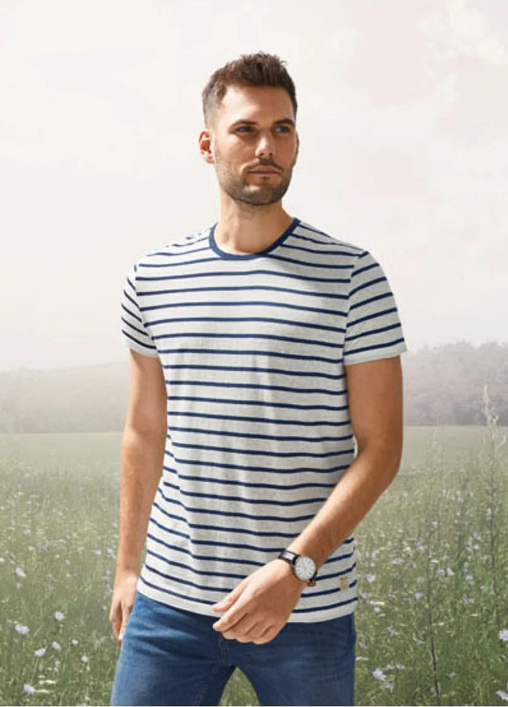 Комбинированная футболка Livergy