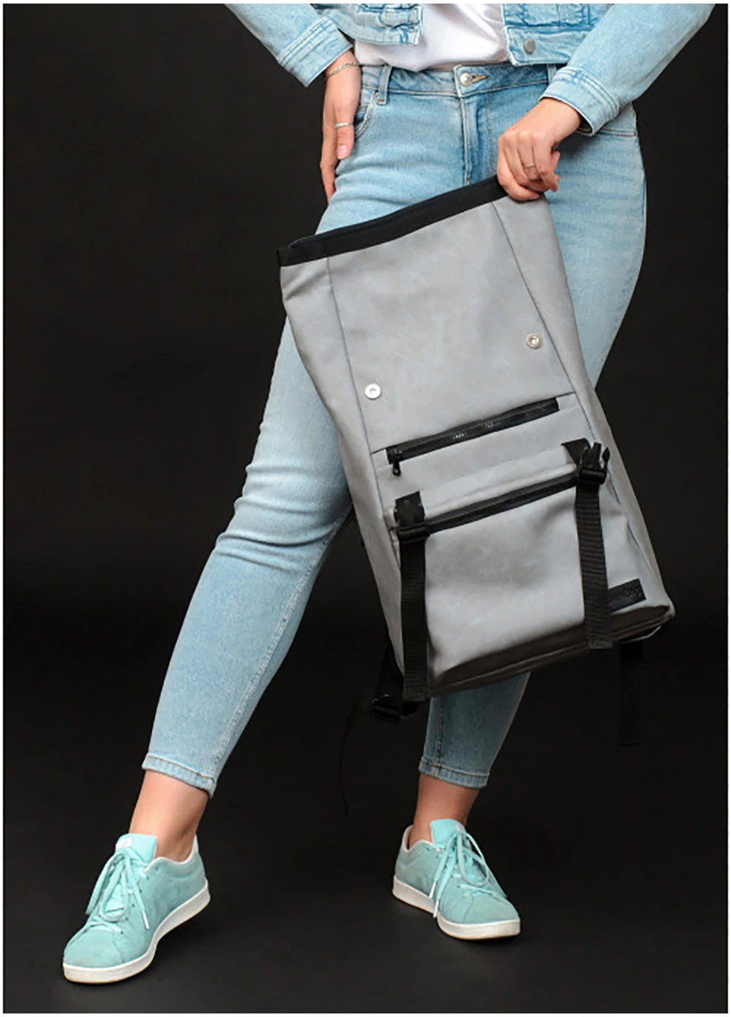 Жіночий рюкзак рол 43х31х14 см Sambag (226576662)