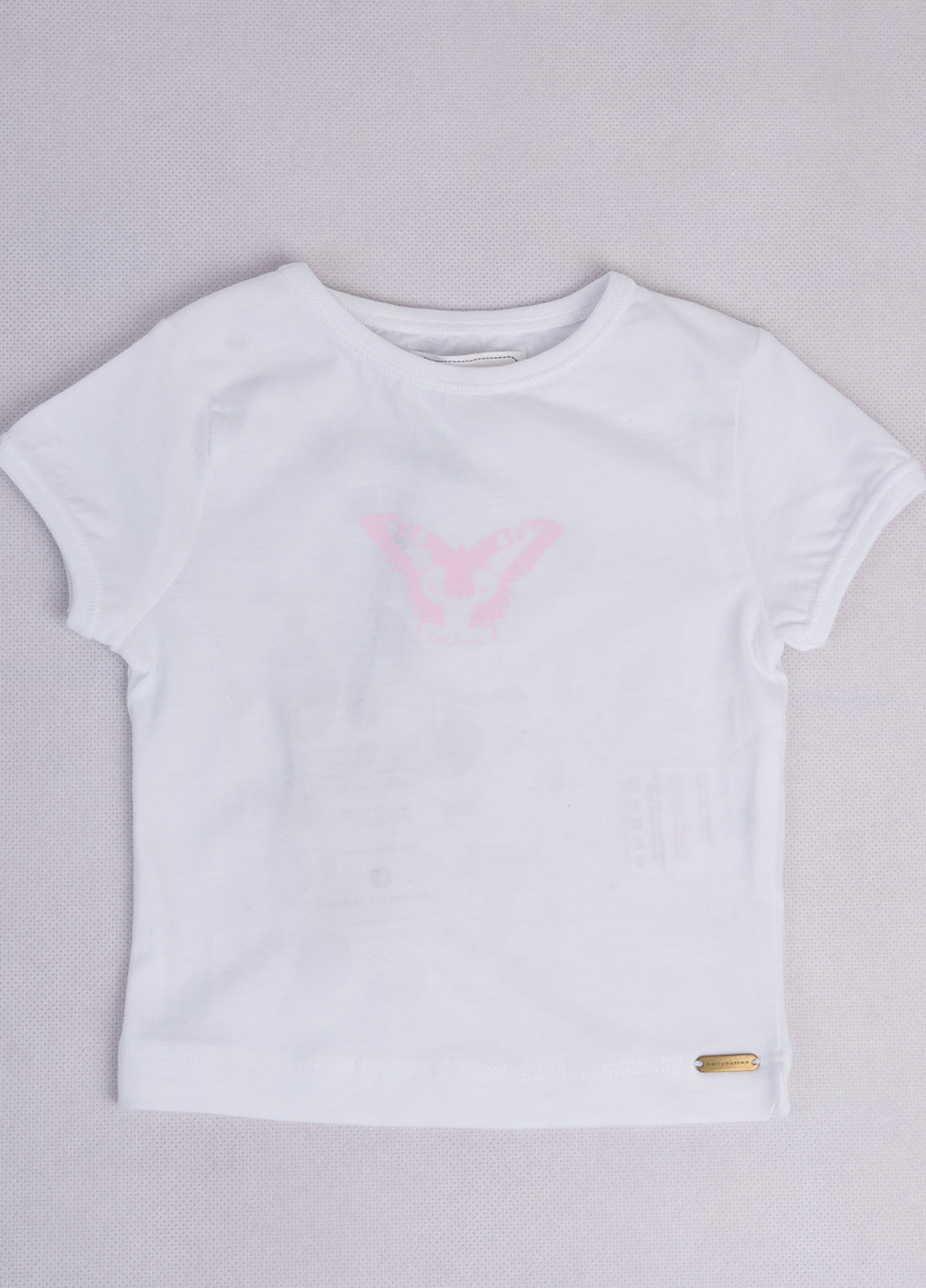 Белая летняя футболка Bellybutton