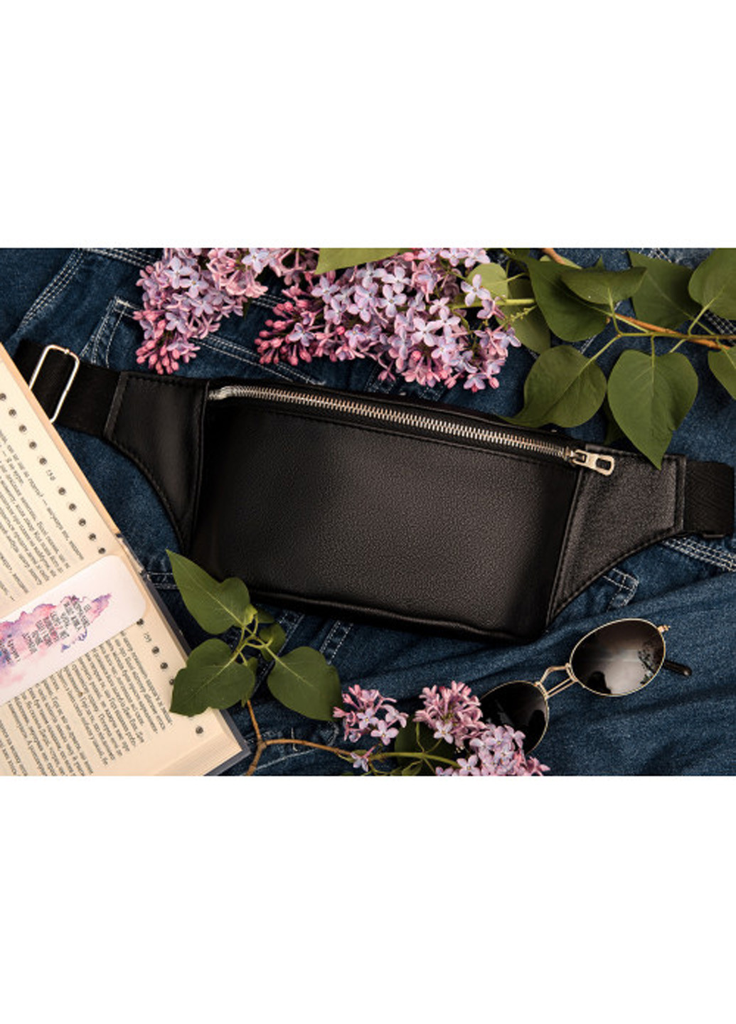 Женская сумка на пояс (бананка) 30,5х14 см Sambag (210475834)