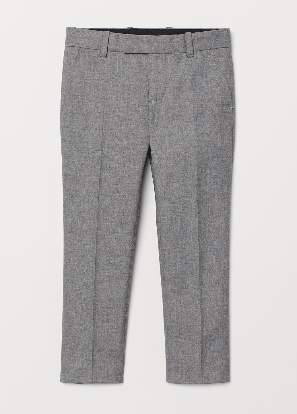 Серые классические демисезонные брюки классические H&M
