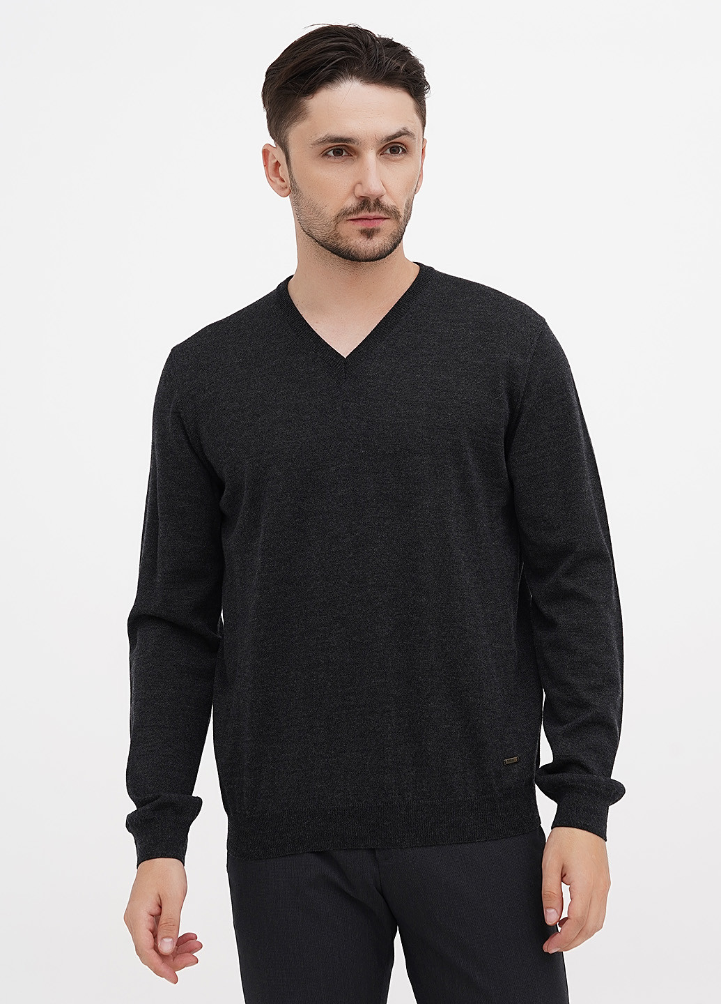 Темно-сірий демісезонний светр пуловер Liu Jo
