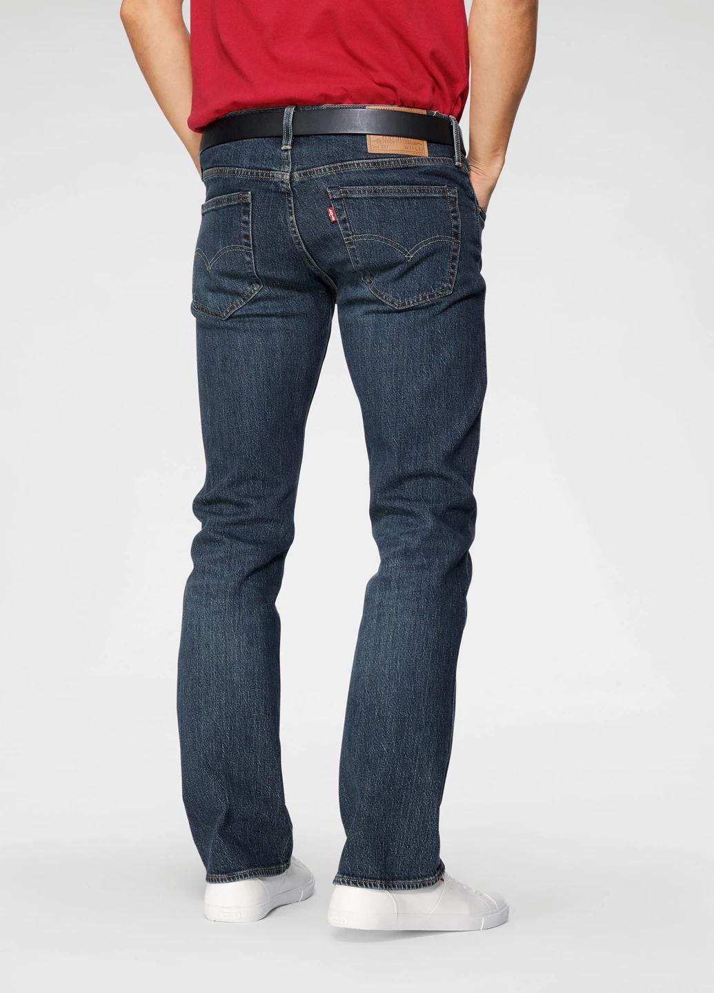 Темно-синие демисезонные джинсы Levi's