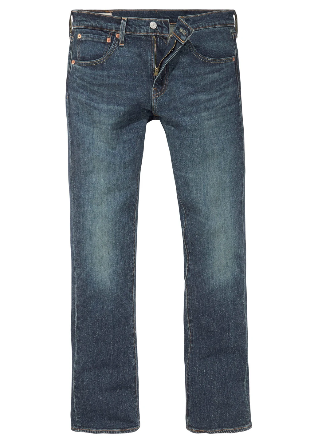 Темно-синие демисезонные джинсы Levi's