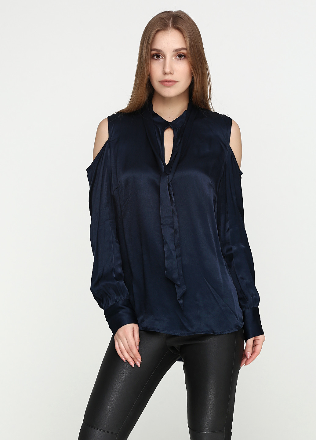 Темно-синяя демисезонная блуза Gestuz