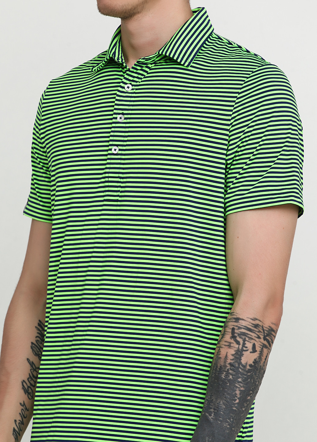 Цветная футболка-поло для мужчин Ralph Lauren в полоску