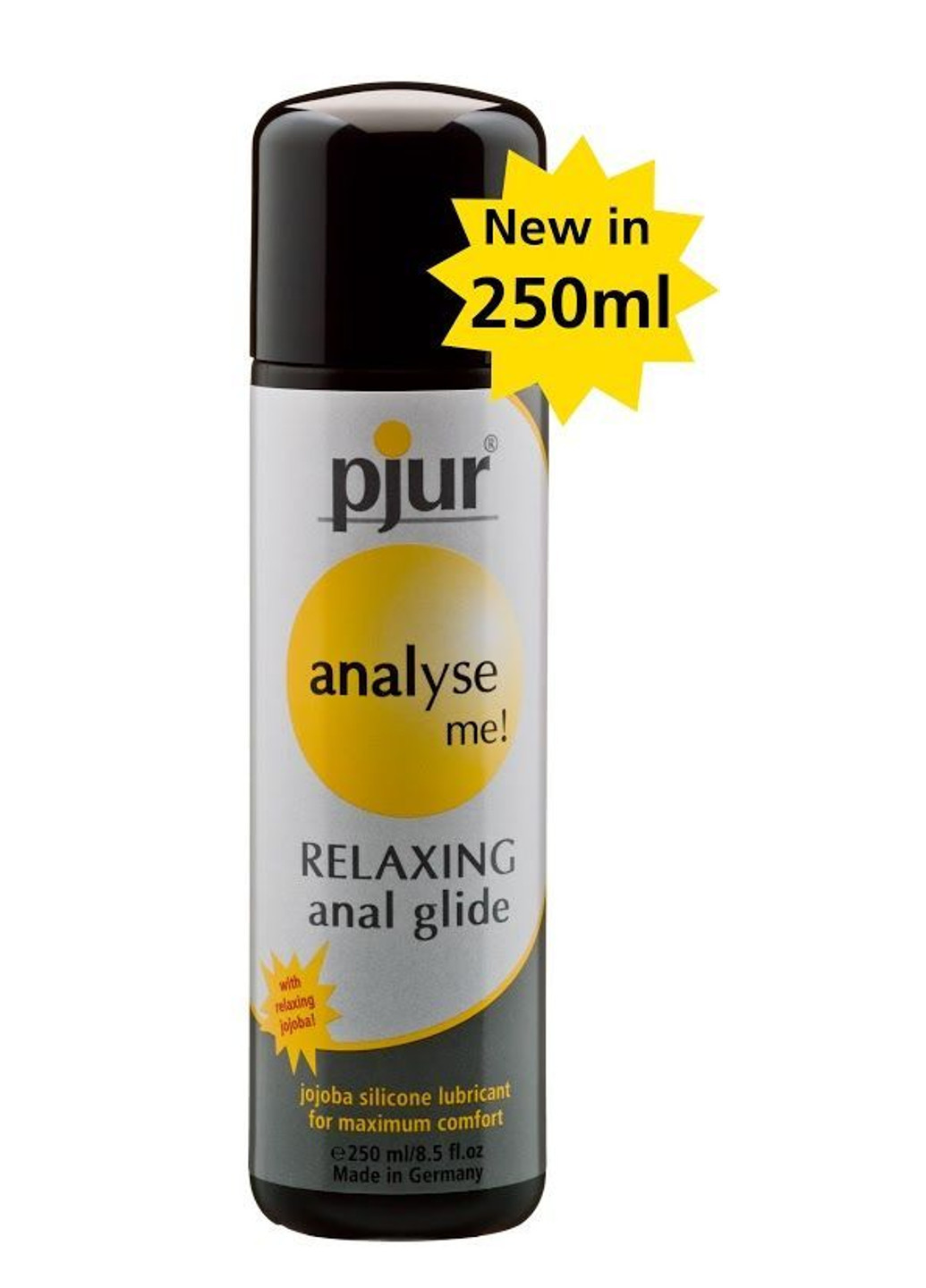 Анальний лубрикант analyse me! Relaxing jojoba silicone 250 мл на силіконовій основі Pjur (251864317)