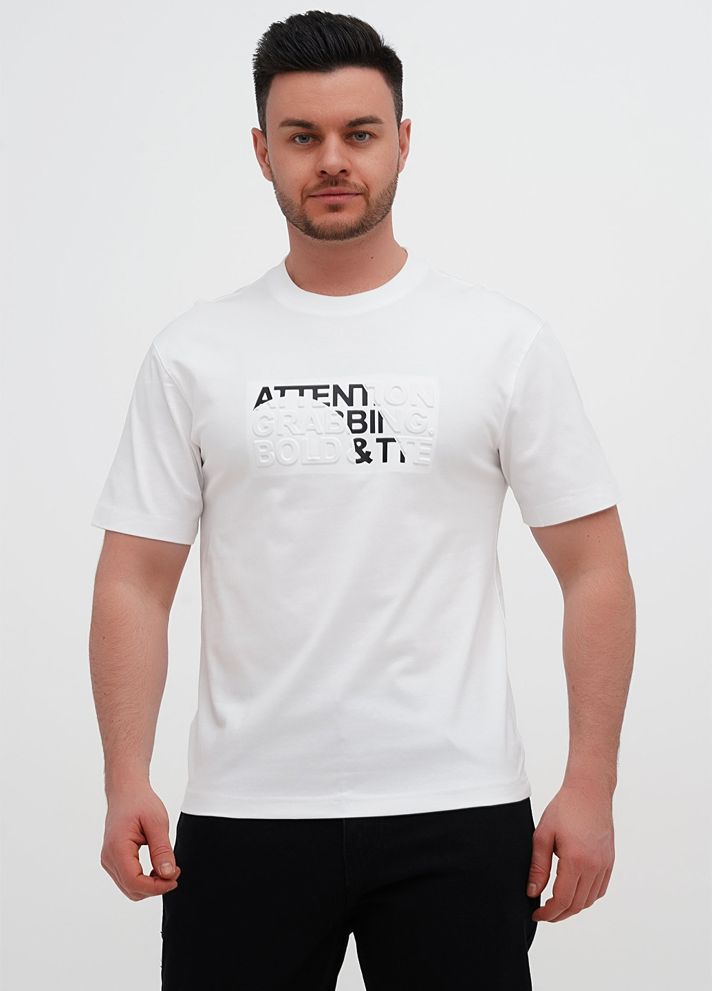 Біла футболка Trend Collection