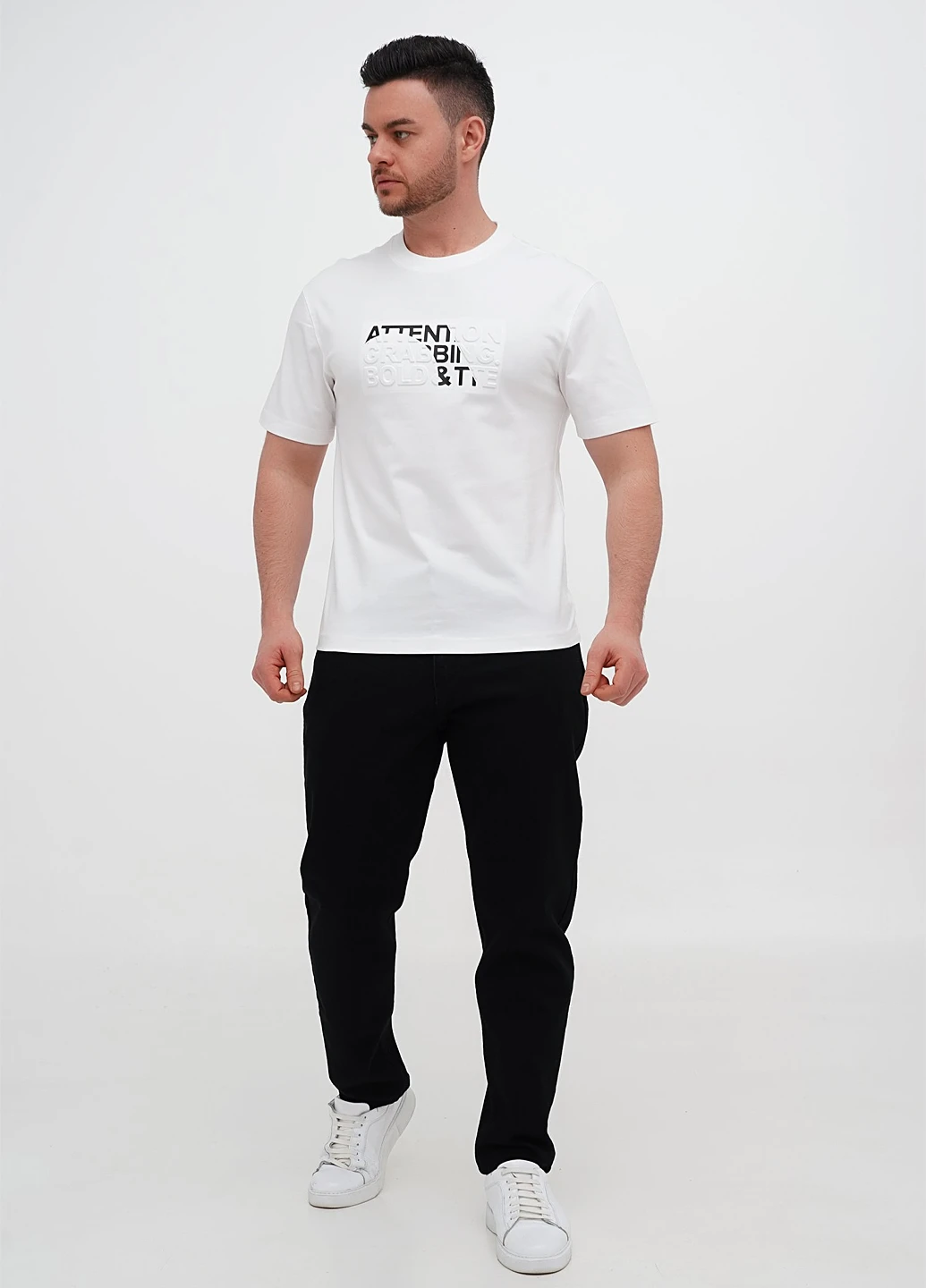 Біла футболка Trend Collection