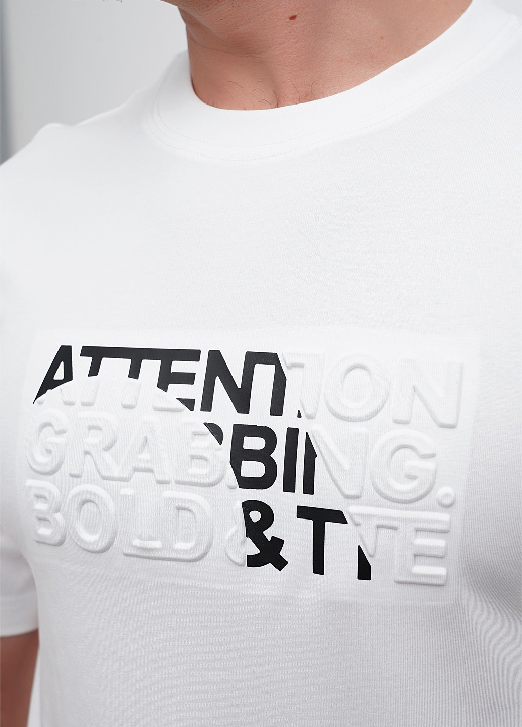 Біла футболка Trend Collection