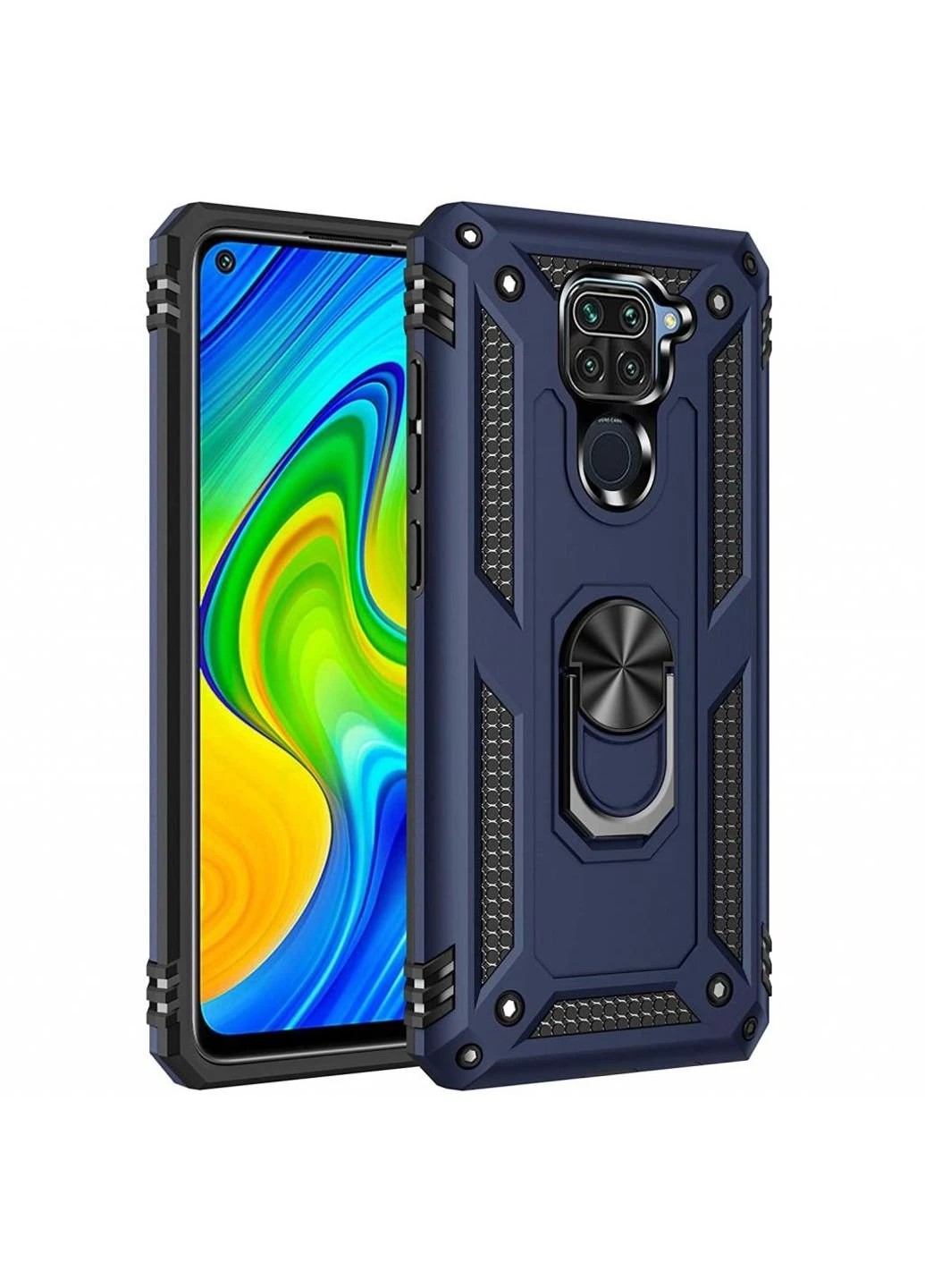 Чохол для мобільного телефону Military Xiaomi Redmi Note 9/10X Blue (705583) BeCover (252579472)